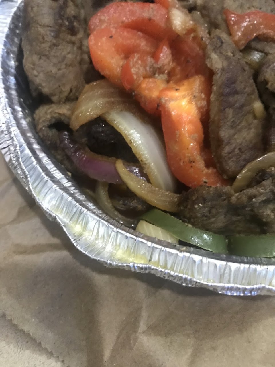 Caridad Steak with Shrimp
