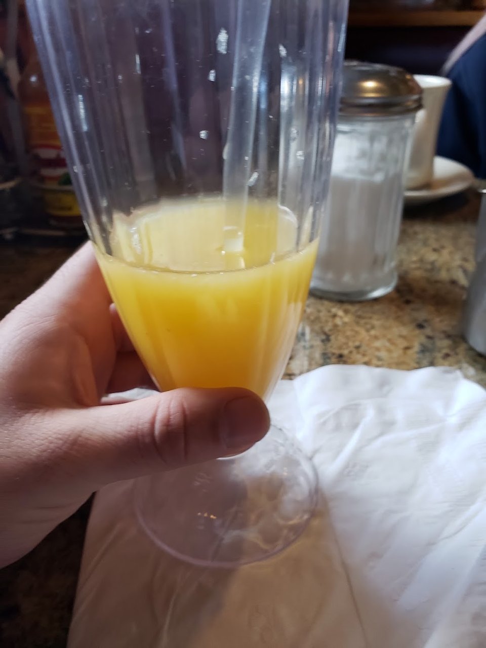 Mixed Orange Juice with Milk
