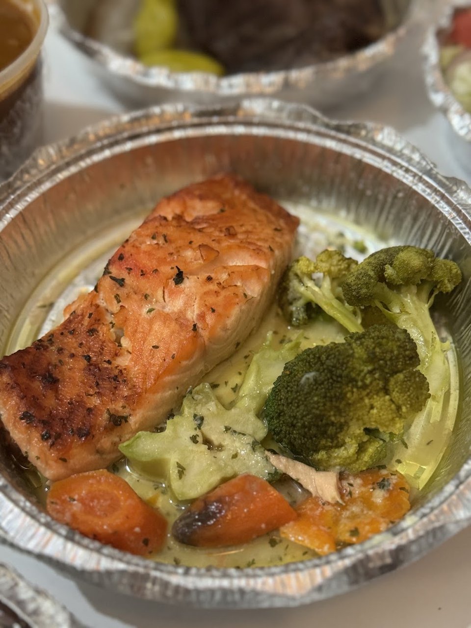 Broiled Salmon Fillet